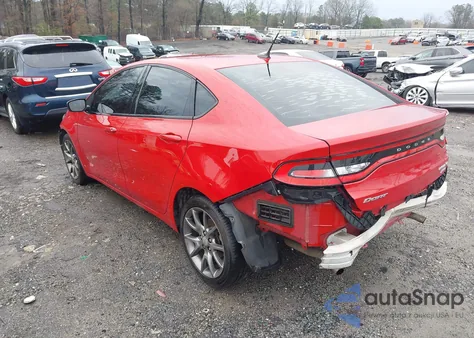 2014 Dodge Dart Sxt z USA, uszkodzony, nr VIN 1C3CDFBB7ED865300